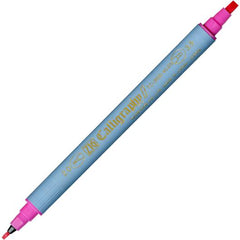Kalligrafiestift ZIG doppelte Spitze rosa