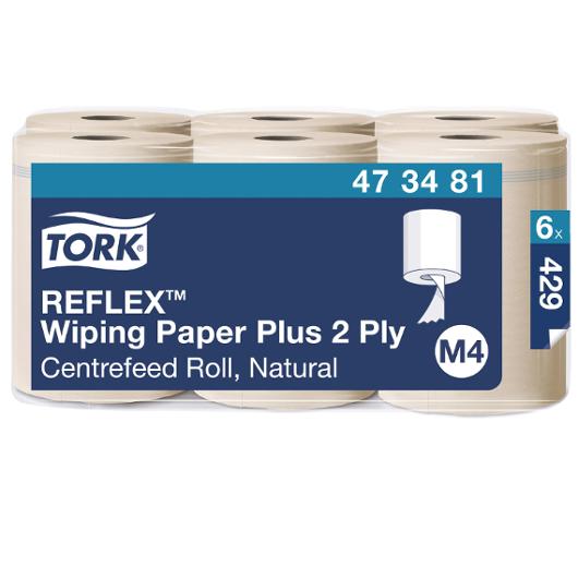 Torkrulle TORK Natur M4 Reflex 2lag 6/fp