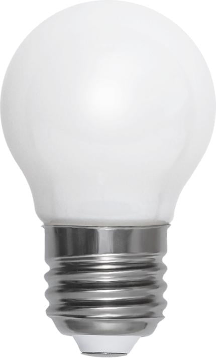 LED-lampa E27 klot matt 2700K
