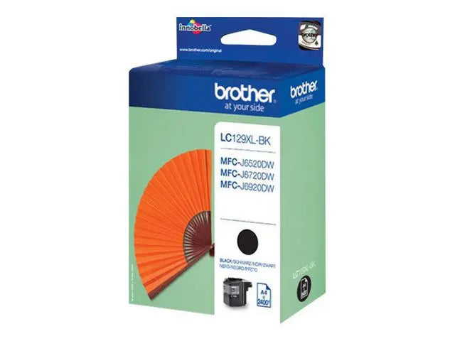 Bläckpatron BROTHER LC129XLBK svart Primmeshiper