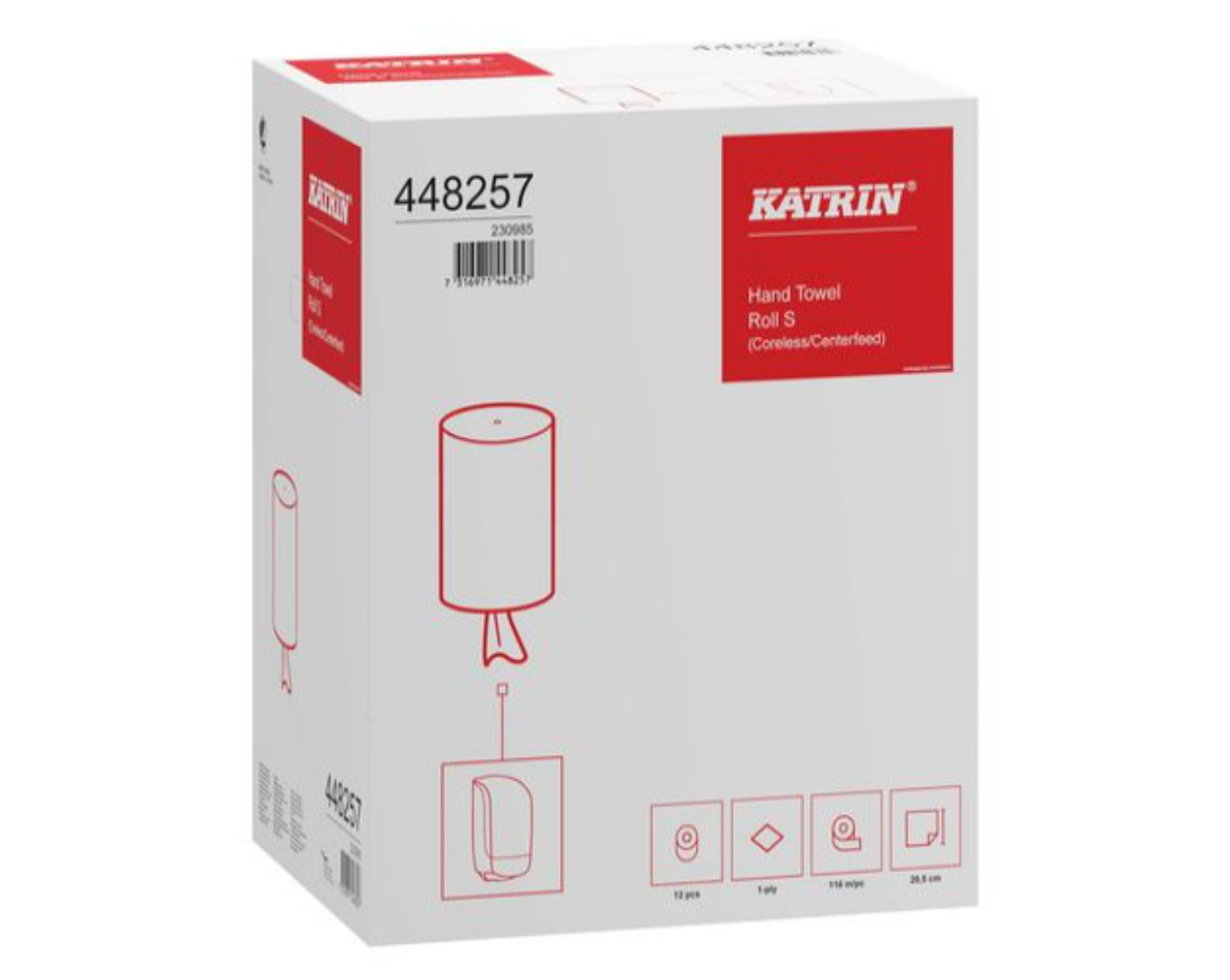 Torkrulle KATRIN S 1L 116m - Primmeshiper