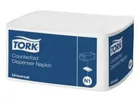 Servett TORK Uni N1 1-lag 33x30 7200/fp - Primmeshiper