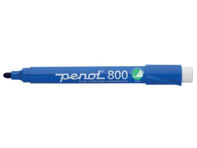 Whiteboardpenna PENOL 800 rund blå - Primmeshiper