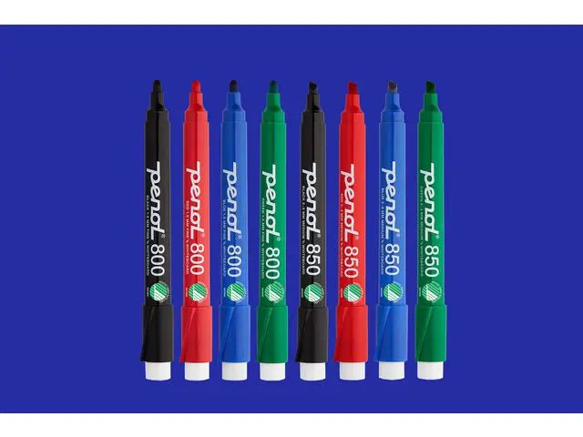 Whiteboardpenna PENOL 800 rund svart - Primmeshiper