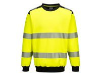 Varselsweatshirt PW379 Hi-Vis Kl 2/3 L - Primmeshiper