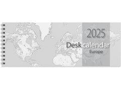 Desk calendar Europe 2025 - Primmeshiper