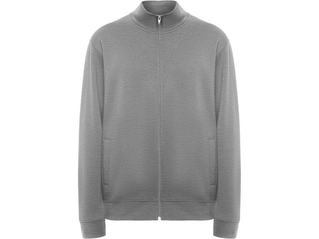 Sweater zip PF ulan unisex gråmel XL - Primmeshiper