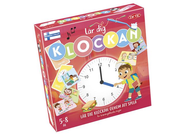 Spel Lär dig Klockan från 5år - Primmeshiper