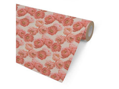 Presentpapper 57cmx154m kraft Peony - Primmeshiper