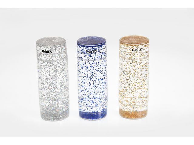 Sensorisk glitter cylindrar 3/fp - Primmeshiper
