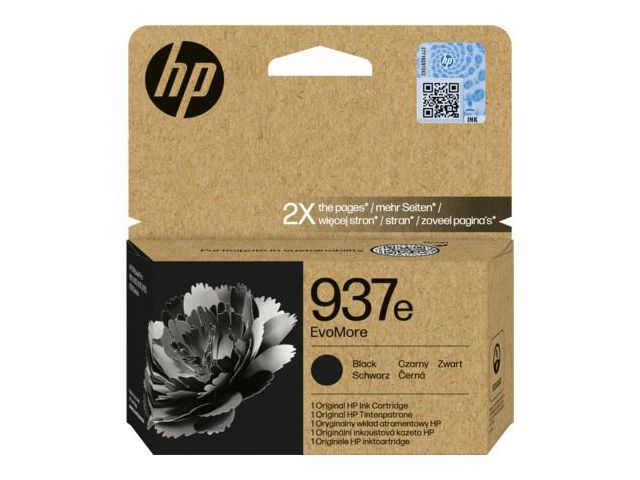 Bläckpatron HP 4S6W9NE 937e svart - Primmeshiper