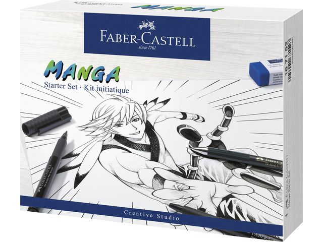 Fiberpennor Faber Castell Manga - Primmeshiper