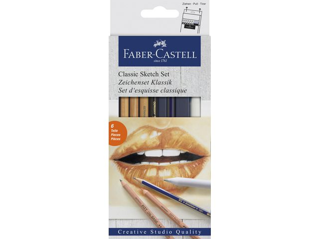 Skisspennor Faber Castell 6/fp - Primmeshiper