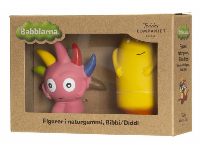Babblarna Bibbi, Diddi naturgummi 2/fp - Primmeshiper