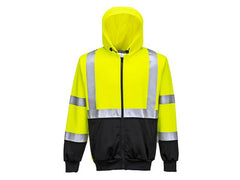 Ziphood varsel PW B315 kl3 gul 3XL - Primmeshiper