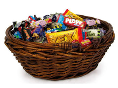 Godis Presentkorg inslaget 1,5kg - Primmeshiper