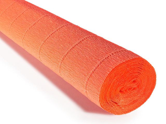 Kräppapper kraftigt 180gr Orange - Primmeshiper