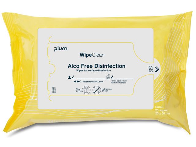 Desinfektionsservett PLUM 100/fp - Primmeshiper