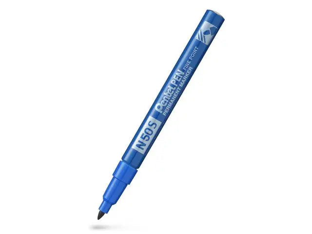 Märkpenna PENTEL N50S-C sned 3,2mm blå Primmeshiper