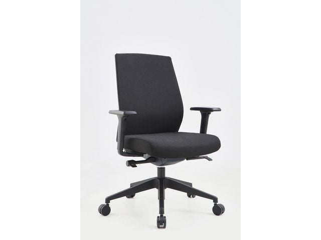 Kontorsstol LYRECO Phoenix synk svart - Primmeshiper