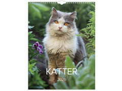 Väggkalender Stora Kattkalendern 2026 Primmeshiper