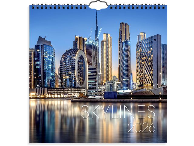 Väggkalender Skylines 2026 Primmeshiper