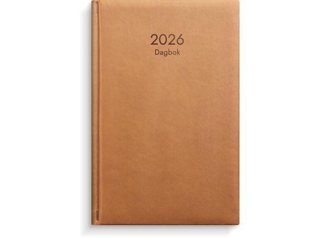 Dagbok 2026 cognac Primmeshiper