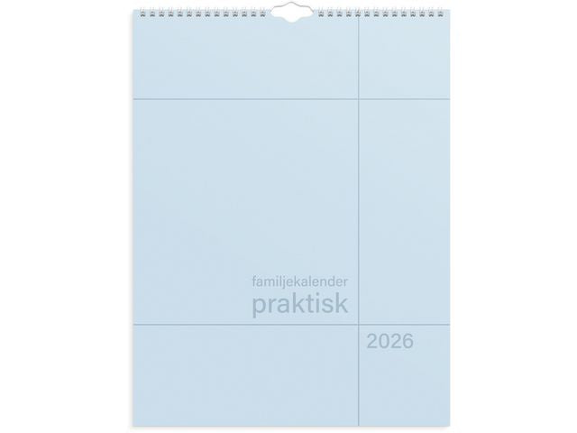 Familjekalendern Praktisk 2026 Primmeshiper