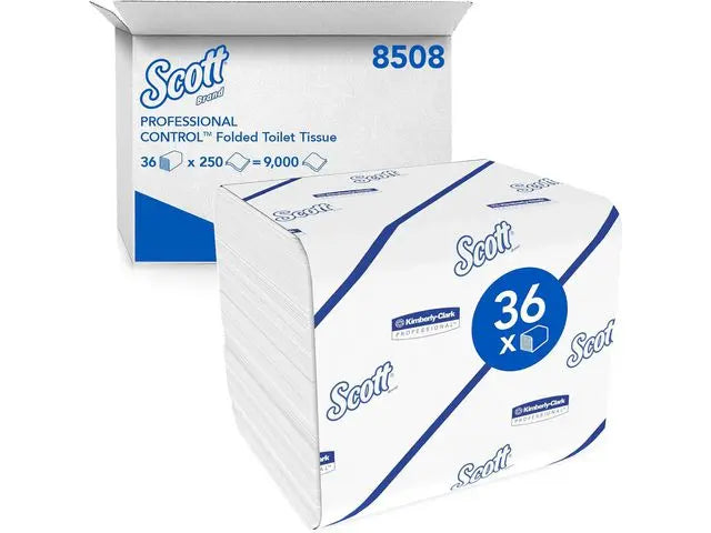 Toalettpapper SCOTT 8508 bulk 250/FP Primmeshiper
