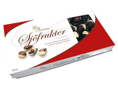 Schokolade CON AMORE Meeresfrüchte-Schachtel 250g