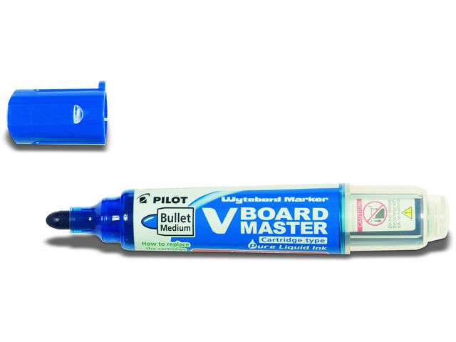 Whiteboardpenna PILOT V Board rund blå - Primmeshiper