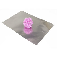Metallkarton 50x35cm silber 5/St.