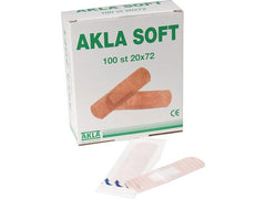 Plåster AKLA Soft NW 34x72mm 100/fp Primmeshiper