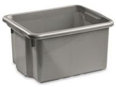 Förvaringsbox 15 L silver - Primmeshiper