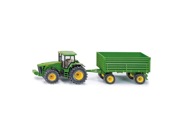 Traktor JD SIKU m. släp Primmeshiper