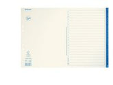 Pappregister JOPA A3L A-Ö vit/blå - Primmeshiper