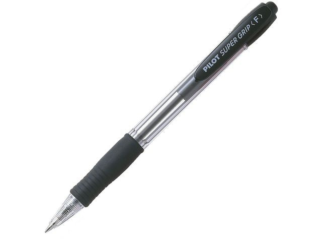 Kulpenna PILOT Super Grip fine 0,7 svart - Primmeshiper