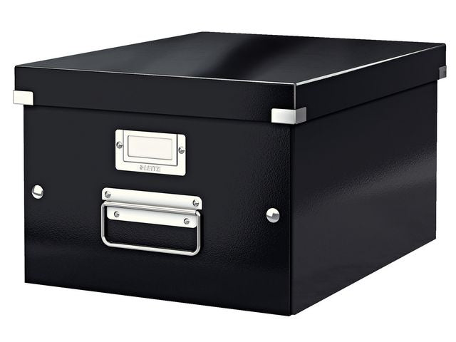 Förvaringslåda ClicknStore medium svart - Primmeshiper