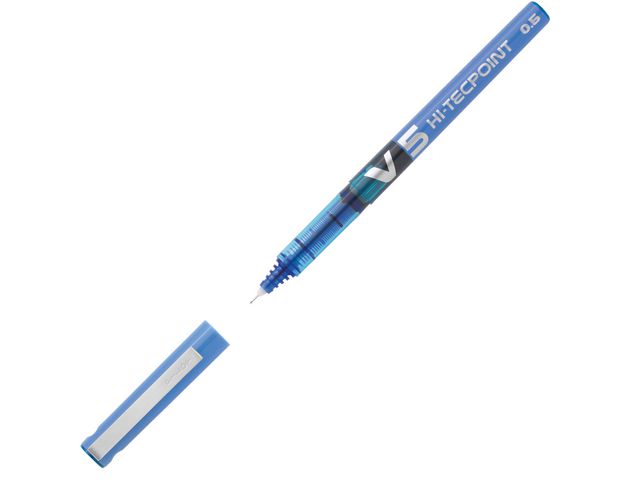 Bläckkulpenna PILOT Hi-Tec V5 0,5 blå - Primmeshiper