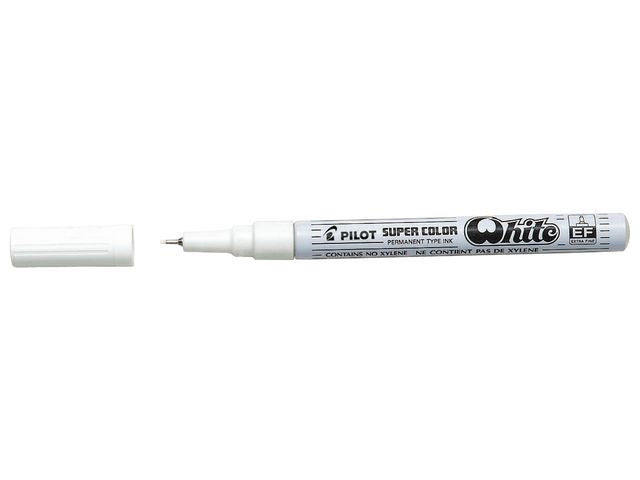Märkpenna PILOT Super Color EF vit - Primmeshiper