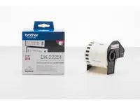Etikett BROTHER DK22251 62mm svart/röd - Primmeshiper