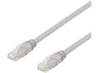 Kabel DELTACO Nätverk UTP Cat6a 5m grå - Primmeshiper