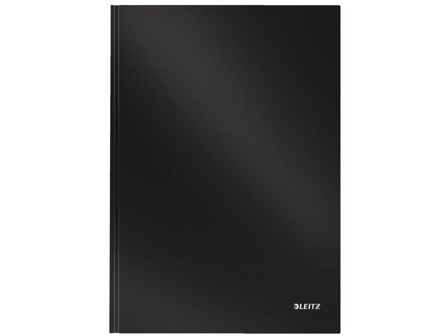 Ant.bok LEITZ Solid A4 H linj 80bl svart - Primmeshiper