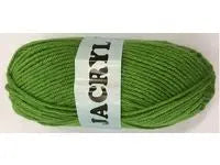 Akrylgarn 50g grön - Primmeshiper