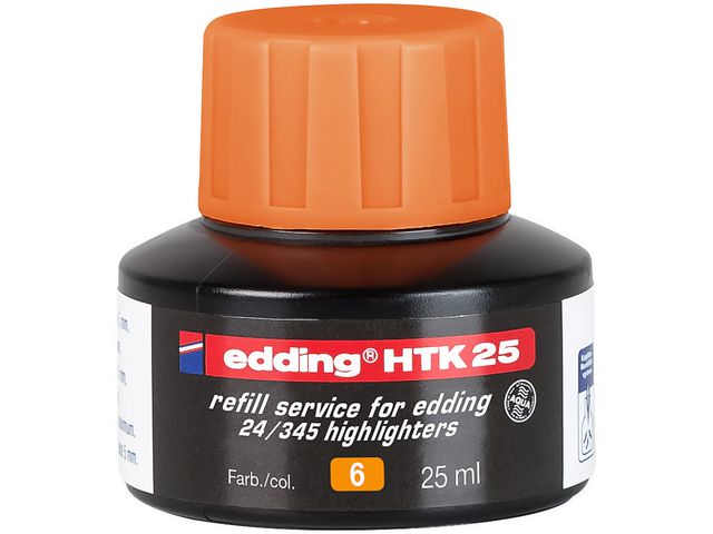 Refill EDDING HTK 25 ink orange 25 ml Primmeshiper
