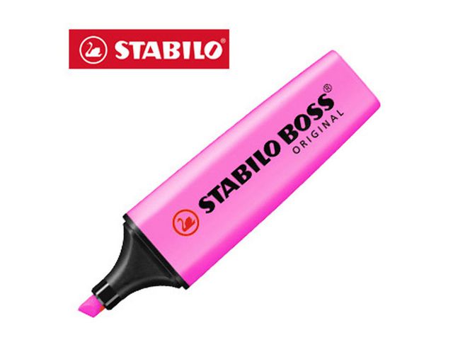 Överstrykningspenna STABILO Boss Rosa - Primmeshiper
