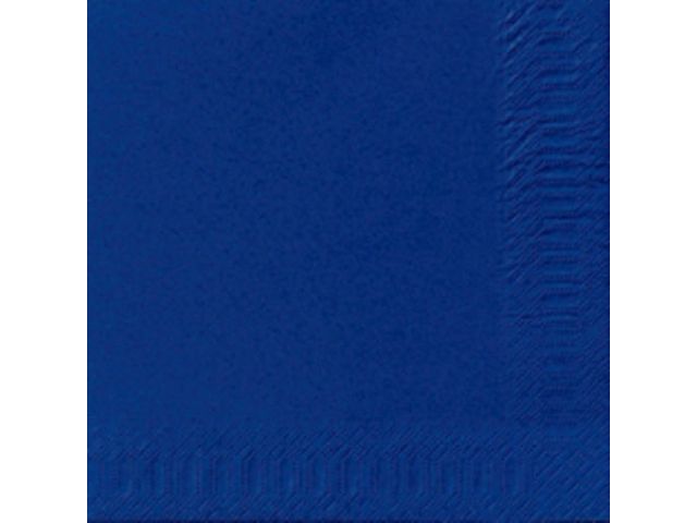Servett 3-lags 33x33cm mörkblå 125/fp - Primmeshiper