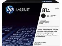 Toner HP CF281A 81A 10,5K svart - Primmeshiper