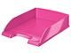 Brevkorg LEITZ WOW Plus cerise - Primmeshiper