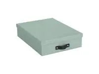 Förvaringsbox m.lock kartong A4 mint - Primmeshiper